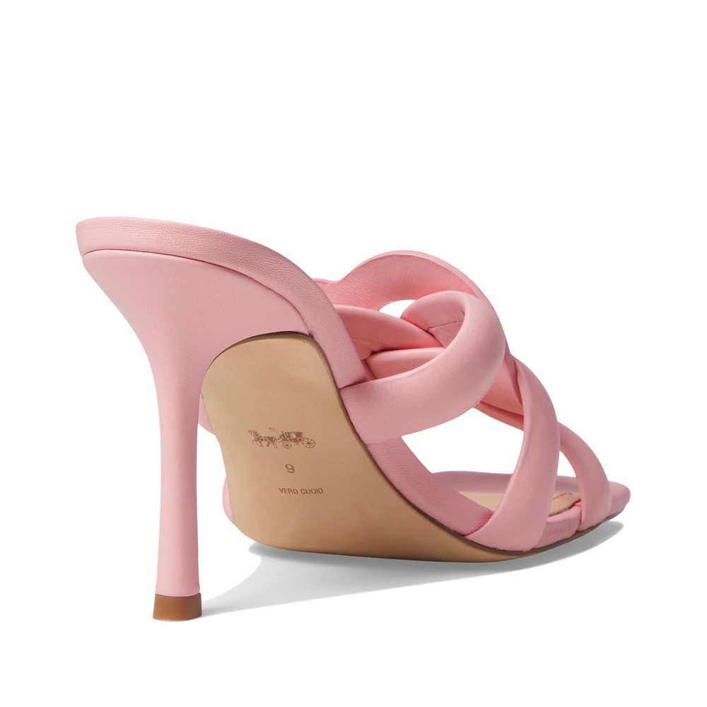 COACH KELLIE LEATHER SANDAL WHITE 8 B (M) - Picture 6 of 6